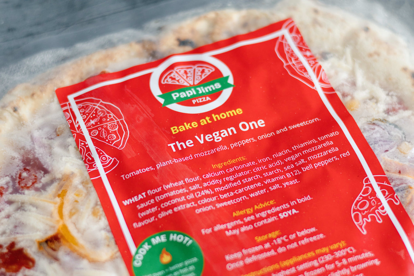The Vegan One 12" Pizza (Fresh)